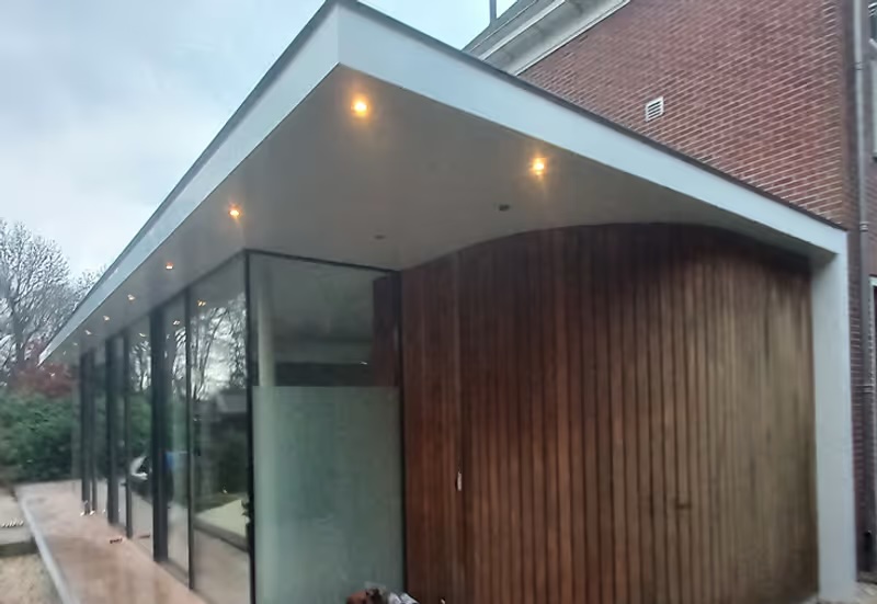 Combineren met felsdaken of isolatie
